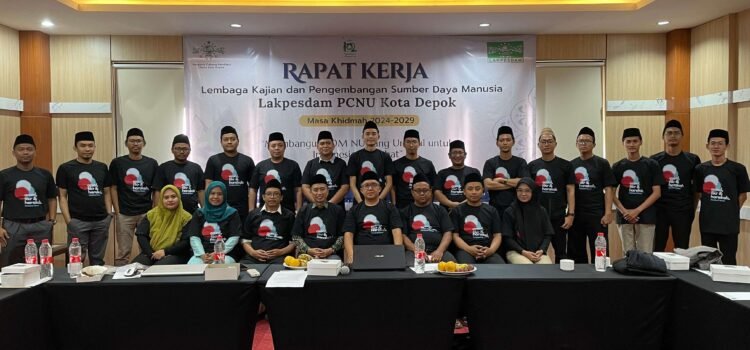 Raker Lakpesdam NU Depok, Canangkan Program Strategis