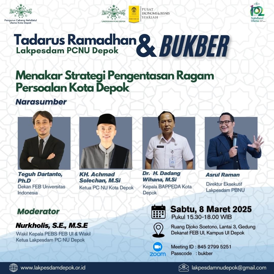 TADARUS RAMADHAN DAN BUKA BERSAMA